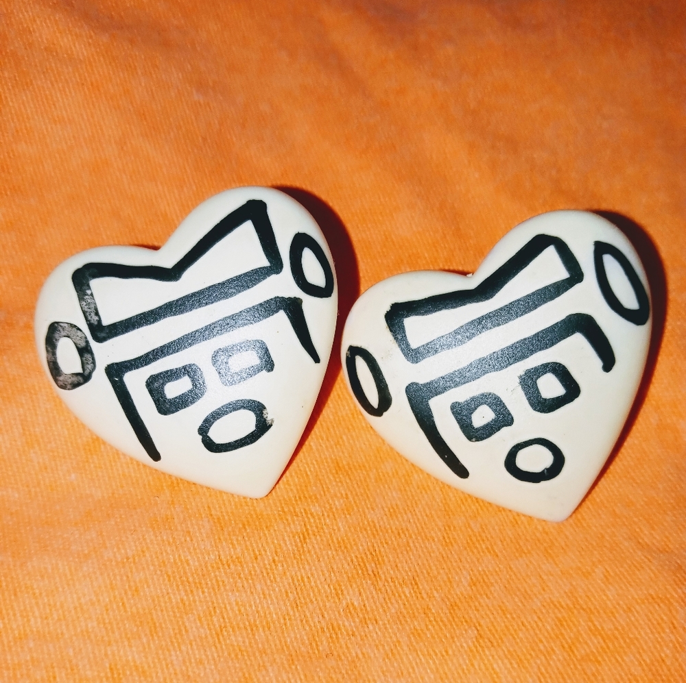VINTAGE 1980'S SUPER COOL EARRINGS